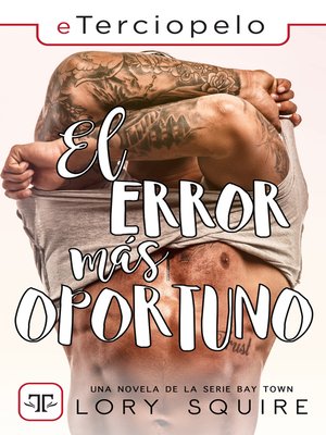 cover image of El error más oportuno